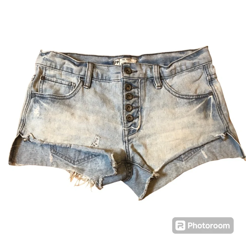 Free People Daisy Duke Jean Shorts Size 24